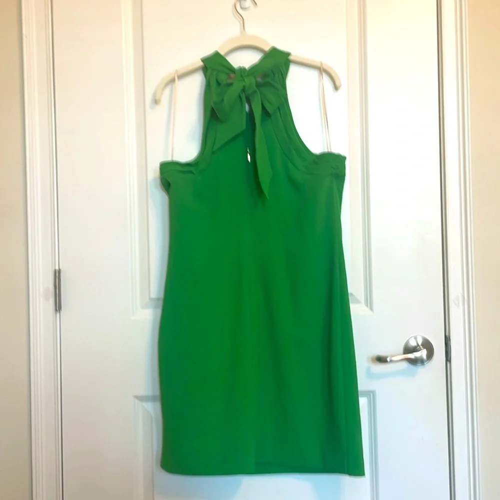 Trina Turk Green Halter Dress - Picture 8 of 8
